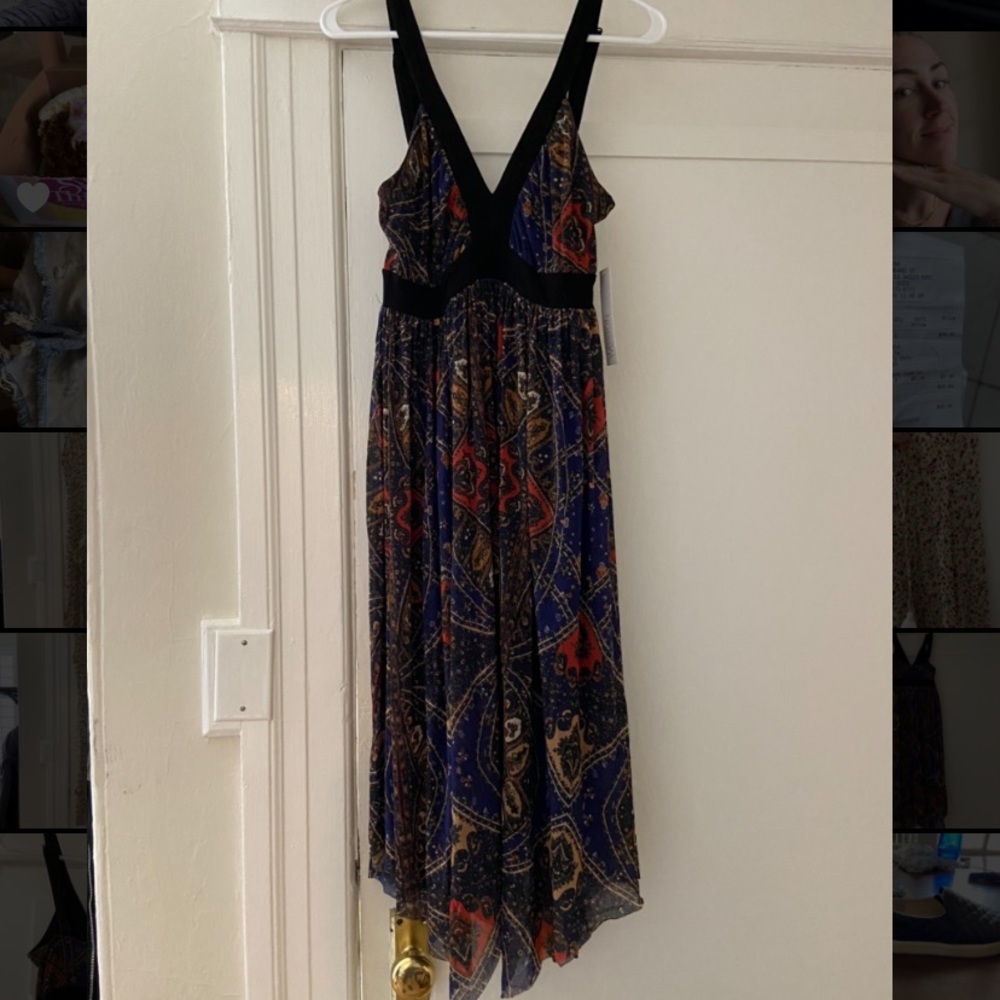 NEW Weston print shift dress